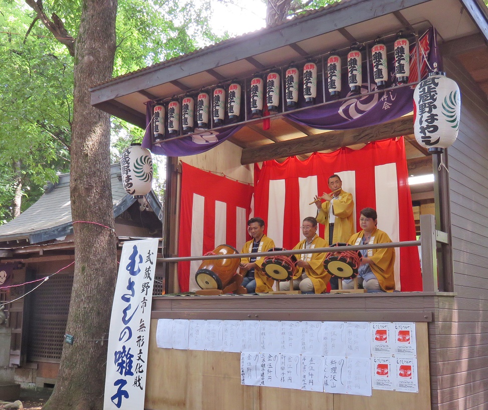 アトレ吉祥寺 はなびの広場にお祭り櫓 やぐら 登場 武蔵野市観光機構 むー観 公式ブログ