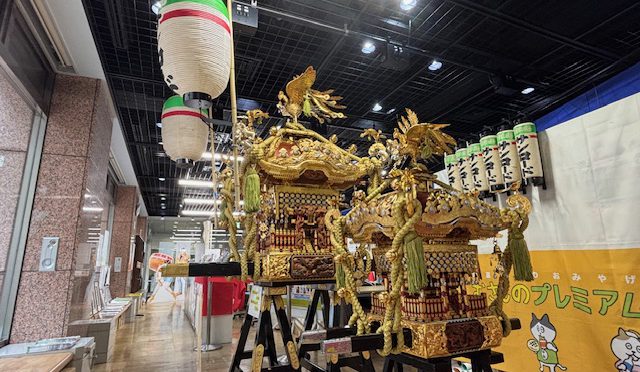 神輿が来たー！